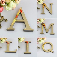 Home Decor 26 English Letters DIY Spell 3D Mirror Acrylic Wall Sticker Art Mural Stickers 10/15/30cm