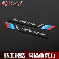 Car acrylic Sticker Car Fender Side Emblem Decorative Stickers For BMW 50th 3 5 7 series E83 F16 E70
