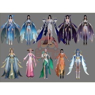 3D MAX Ancient Style Fairy Martial Arts Character - FBX File