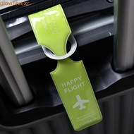GLOWHIVE PVC Luggage Tag, Boarding Pass Information Card Airplane Suitcase Tag, Address Label Aircra