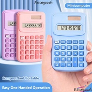 ROSEGOOD Scientific Calculator, 8-Digit Large LCD Display Mini Pocket Calculator, High Quality Silen