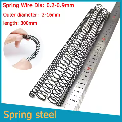 Y-shaped Compression Spring Spring Steel Wire Dia 0.2mm/0.3mm/0.4mm/0.5mm/0.6mm/0.7mm/0.8mm/0.9mm Le