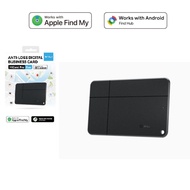 MILI Rechargeable Global Tracker Card – Supports Apple iOS & Android - Black