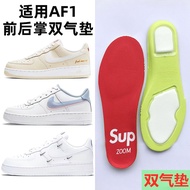 แผ่นรองรองเท้าเหมาะสำหรับกีฬา Nike AF1 Air Force สำหรับผู้ชายและผู้หญิงระบายอากาศได้ดีดูดซับเหงื่อระงับกลิ่นแบบเต็มฝ่ามือ ZOOM ลมแบบคู่ลดแรงกระแทก