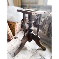 早期檜木 圓桌桌腳 葫蘆桌腳