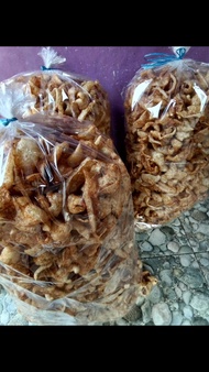 cemilan krupuk rambak kulit matang 100gr