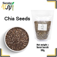 100g Chia Biji Organik | Chia Seed | Premium Chia Seeds 100g