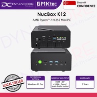 GMKtec NucBox K12 Complete Mini PC - AMD Ryzen 7H 255, 32GB RAM, 1TB SSD, Windows 11 Pro