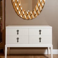 Zinc Alloy Pendant Handle Solid Wood Furniture Cabinet Door Handle Log Style Drawer Handle European 