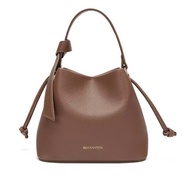 Pass / liquidation of lady's brown Bostanten leather handbag