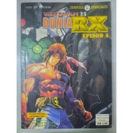 Majalah Terpakai Komik Wirawan Dunia RX | Perwira Alam Semesta | Misteri Kembara | Pendekar Laut