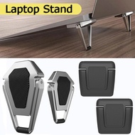 Metal Foldable Laptop Stand Universal Non-Slip Bracket Support For Macbook Pro Air Lenovo Notebook Laptops Mount Holder Feets