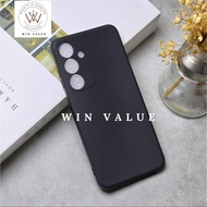 Samsung S25 Samsung S25 Plus Samsung S25 Ultra Macaron Square Edge / Case Liquid Square Black Samsun