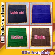 Velvet ceremony tray tablecloth for champion competition award
