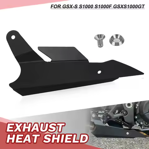 Exhaust Shield Muffler Pipe Protector Cover Heat Shield For Suzuki GSX-S S1000 S1000F GSX S1000GT GS