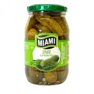 MIAMI DILL GHERKINS 380GM