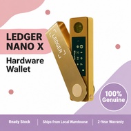 Ledger Nano X Hardware Wallet Bluetooth 5.0 Dompet Kripto Cold Storage Self-Custody