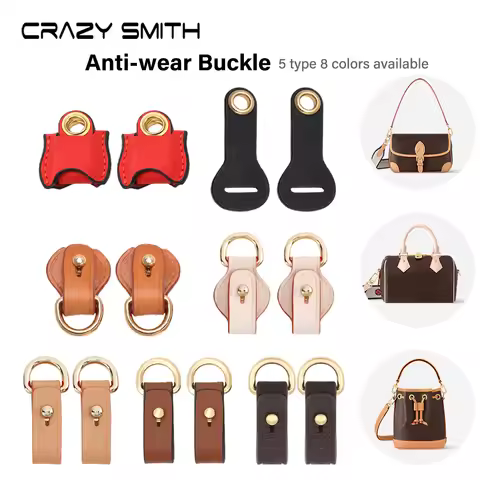 CRAZYSMITH Bag Strap Transformation for LV Diane Bag Punch-Free Hardware Protection Leather Anti-wea