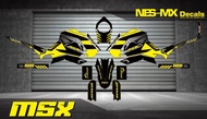 สติ๊กเกอร์ MSX125 เต็มคัน *ปรับเปลี่ยนสีแจ้งทางแชท*