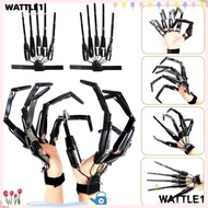 WTTLE 1PC Halloween Articulated Finger, Scarry Fake Fingers Skeleton Hands Finger Glove, Funny Cospl