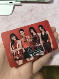 aespa x 辛拉麵 辛辣麵 小卡