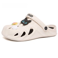 NB CROSS | รองเท้าแตะแบบสวมสำหรับผู้หญิง NB CROSS รองเท้าแตะสีดำ รองเท้าแตะกลางแจ้งสำหรับฤดูร้อน รอง