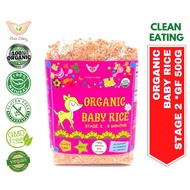 Clean Eating Organic Baby Rice Stage 2: 8 Months Old 500g