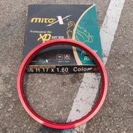 MITO-X ALLOY RIM RED 160-17 （ORIGINAL JAPAN）
