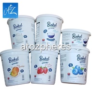 Yoghurt rendah lemak halal MUI Diamond Biokul Low Fat SET YOGURT No Added Sugar 500ml Plain Apricot 