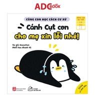 Book- Ehon Learns How to Behave with Your Children - Baby Penguin, Let Mom Sorry!