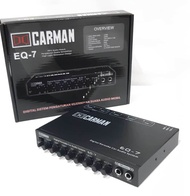 PARAMETRIK EQUALIZER PRE AMP CARMAN EQ 7 ORIGINAL