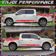 2pcs Car Stickers Fit For Ford Ranger Raptor Car Accessories Pickup Off Road Decals Car Styling Door Side Stickers Carl