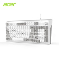 Acer คีย์บอร์ดมีแสงแป้นพิมพ์ธุรกิจแบบมีสาย OKB0A0/OKW129สำหรับคอมพิวเตอร์เดสก์ท็อปและแล็ปท็อป