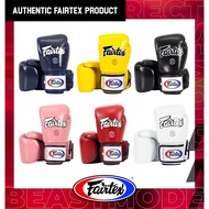 Fairtex Gloves Boxing Muay Thai MMA Sparring Full Leather