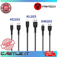Fantech K103 Smart Life USB Cable To Type C /IP USB Cable /Micro USB 1.2m Cable Length (KC103/KL103/