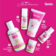 UMMIALYA Set Berpantang Ibu Bersalin Set Mandian Bayi Kuning (Jaundis) - FREE GIFT AVAILABLE