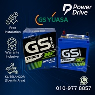 [ Installation Provided ] NS40ZL | MFX-50L | 44B19L ] GS Tough MF Car Battery Myvi / Kancil