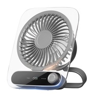 SIMMO Portable Desk Fan New Kipas Meja 199-Speed Quiet USB Rechargeable Fan Mini Fan Folding Intelli