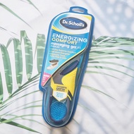 แผ่นรอง รองเท้า ลดความเมื่อยล้าของเท้าและขา ด้วยคลื่นเจล Energizing Comfort Massaging Gel Insoles 1 Pair (Dr.Scholl's®) แผ่นรองพื้นรองเท้า แผ่นเสริมส้น