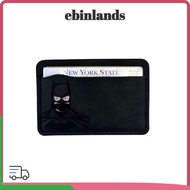 LUCKY-EBINLANDS Batman ID Card Holder, Hollow Out Cartoon Driver License Cover, Creative PU Leather 