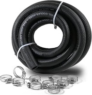 5/8 Transmission Oil Cooler Hose 10FT – SAE J1532 Certified, 300PSI High Pressure, Includes 10 Clamp