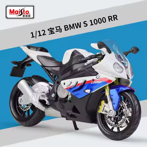 maisto 1:12 Bmw S1000rr S 1000 S1000 Rr Road Racing Mock-up Alloy Motorcycle Models Toys Gifts Colle