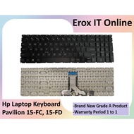 15-FC 15-FD 15-FC000 15Z-FC 15-FC0101AU 15-FC0050AU NSK-X4SNQ N32714-001 US Laptop Keyboards