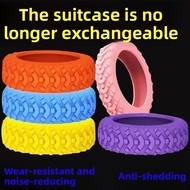 TPR Adjustable Luggage Wheel Protector Covers, Suitable for 5-7CM Swivel Wheels, Replacement Anti-Ab