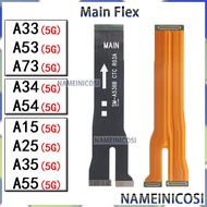 Kabel Penyambung Motherboard untuk Galaxy A73 A34 A33 A53 A54 A15 A25 A35 A55 4G 5G Main Mother Boar