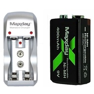 Maxday Standard Charger Rechargeable Battery Universal for AA /AA a /9V MD812B
