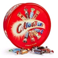 Celebrations Festive Chocolate Tub, (8 Famous Brands), 600g
