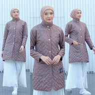 HIJACKET® BELVA Jaket Hijaber Wanita Cewe Cewek Panjang Muslimah/Jaket Muslimah Hijaber Panjang/Jake