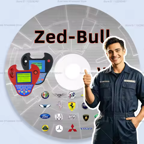 High Quality EFFI Zed-Bull Clone V2.7.2 Smart Zed-Bull Key Transponder mini ZED BULL 508 key program