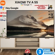 [3-Year Official Warranty] Xiaomi TV A 55 | 55" Smart Android TV with Netflix Google Playstore Built In